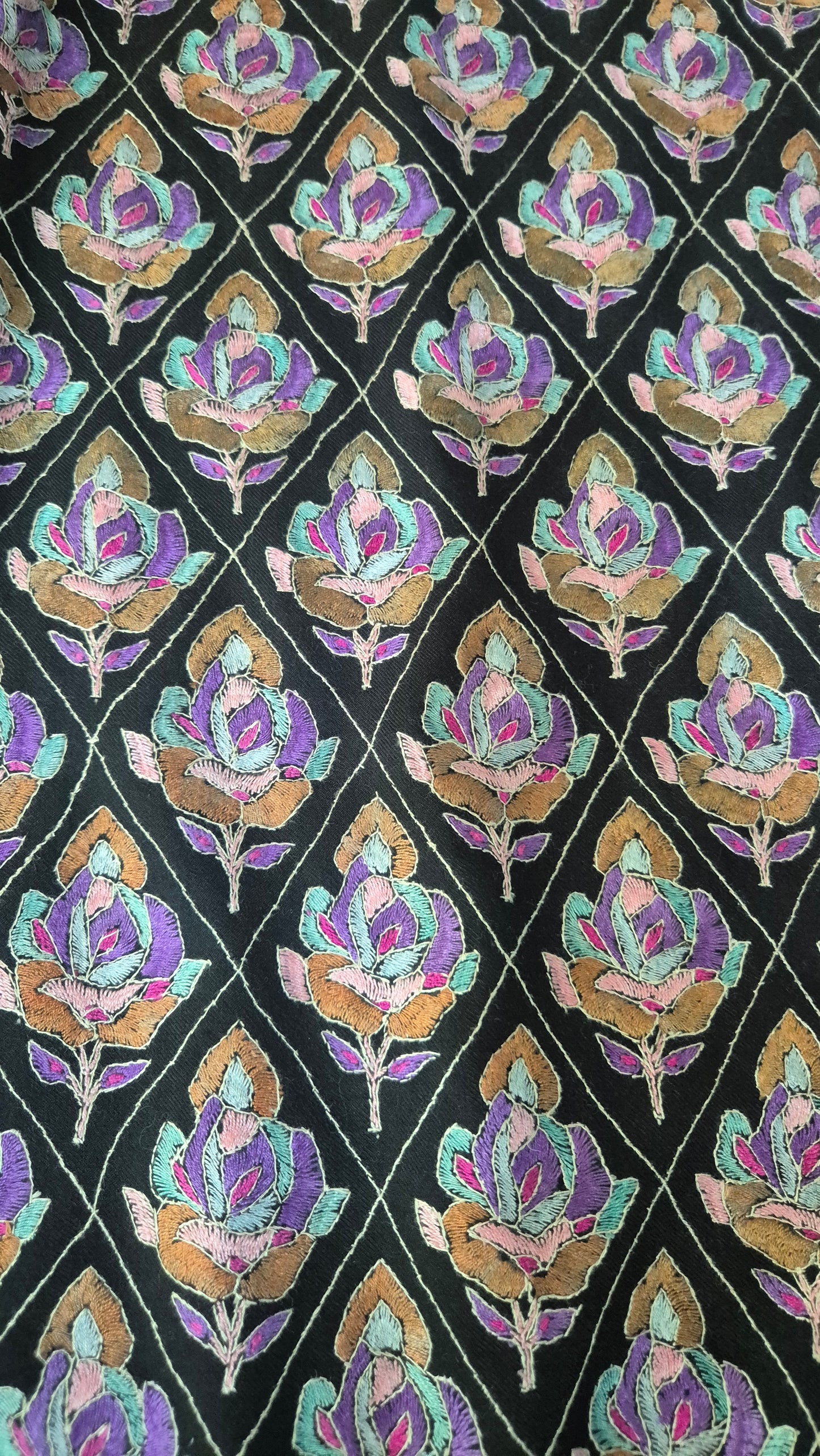 Cashmere Pashmina papermachie Jamavar Shawl
