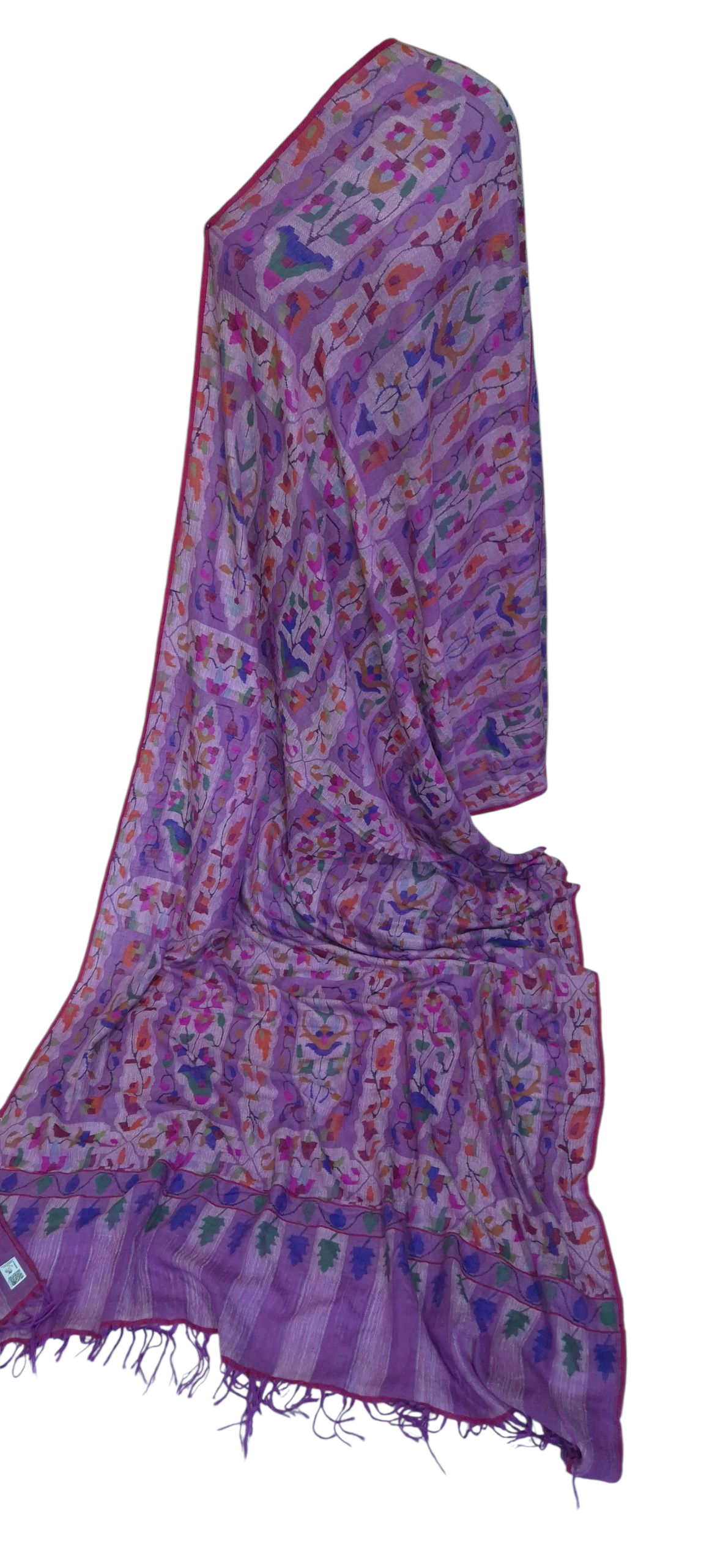 GI CERTIFIED Kaani Weave Pashmina Jamavar Shawl