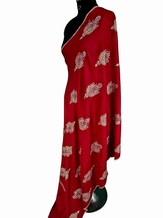 Cashmere Pashmina Sozni embroidery Shawl